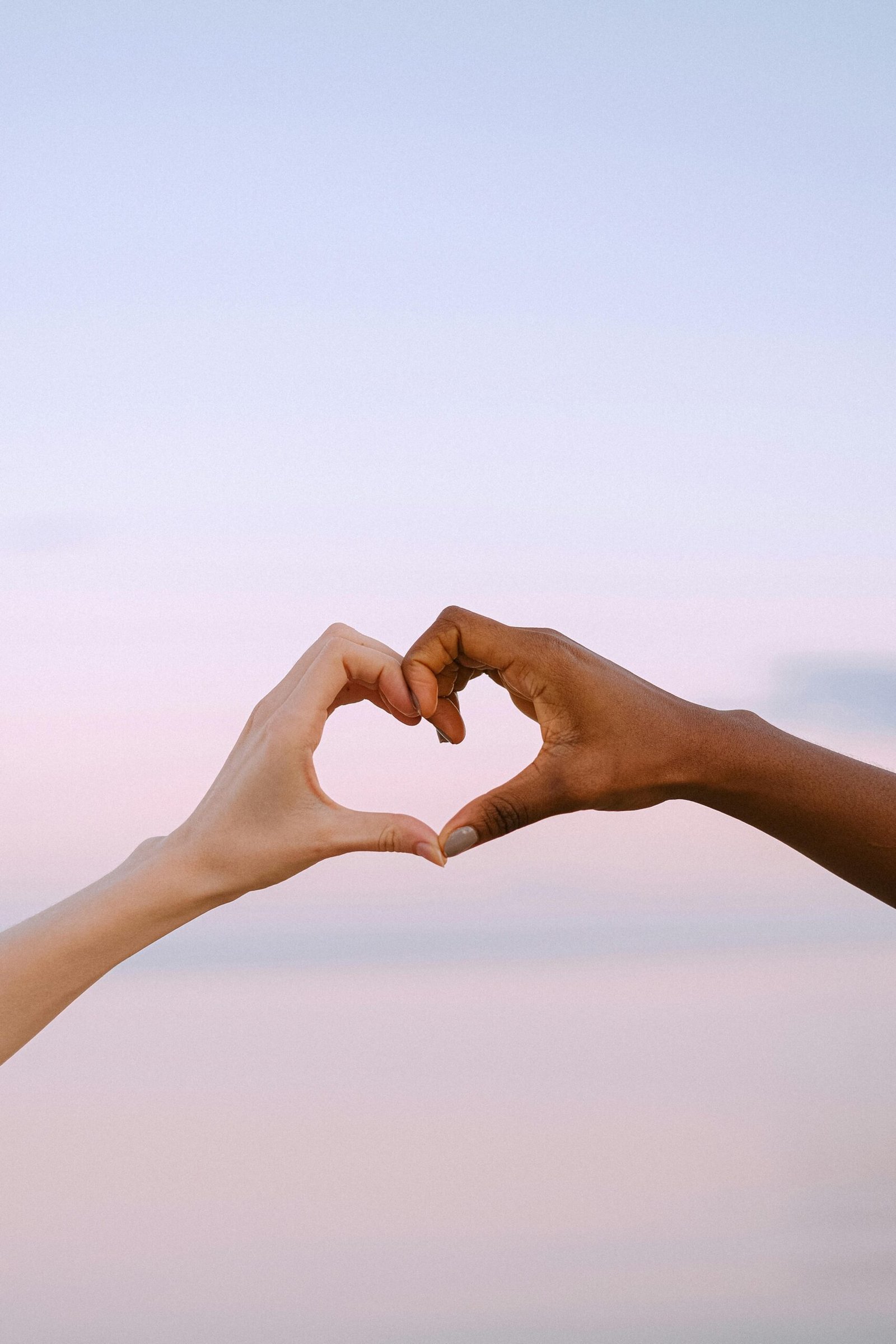 A heart-felt welcome for your recovery Hands making a heart gesture, symbolizing a warm welcome to Restoration Recovery Residence